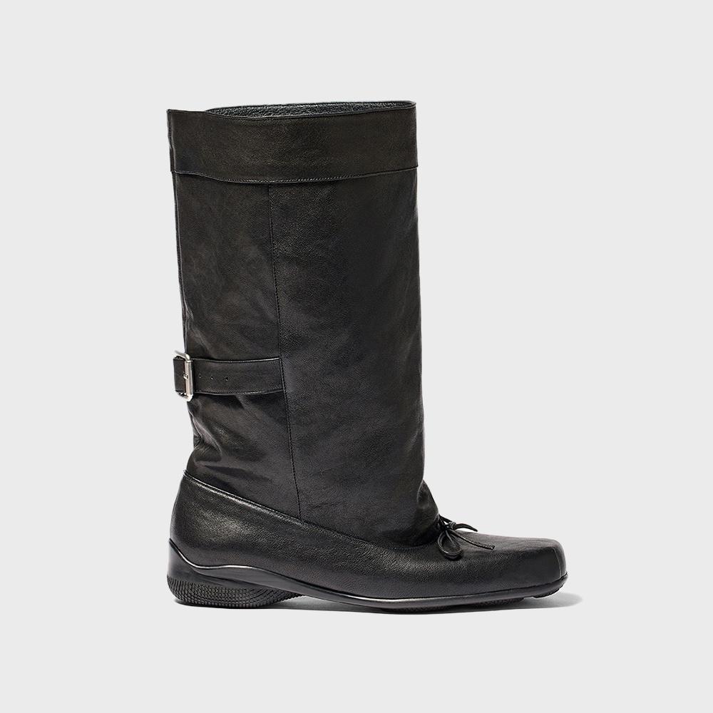 BALLET SLOUCHY BOOTS, BLACK