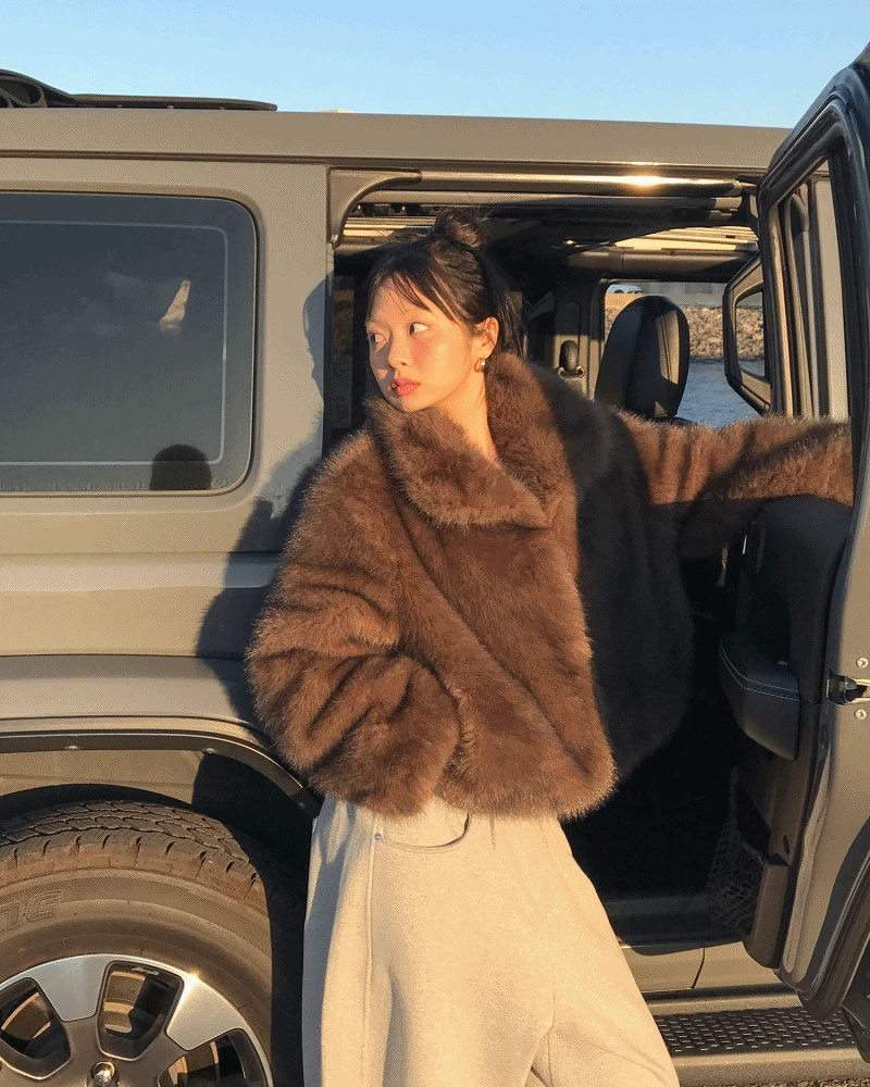 [MD PICK!] MUTE FAUX CROP FUR JK