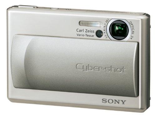 Sony Cybershot DSC-T1 5MP Digital Camera with 3x Optical Zoom