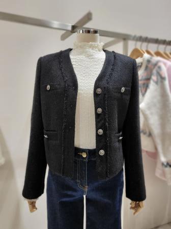 이런 상품 어때요? [온앤온] 브이넥 테슬 트위드 자켓 (NJW5SJ198)