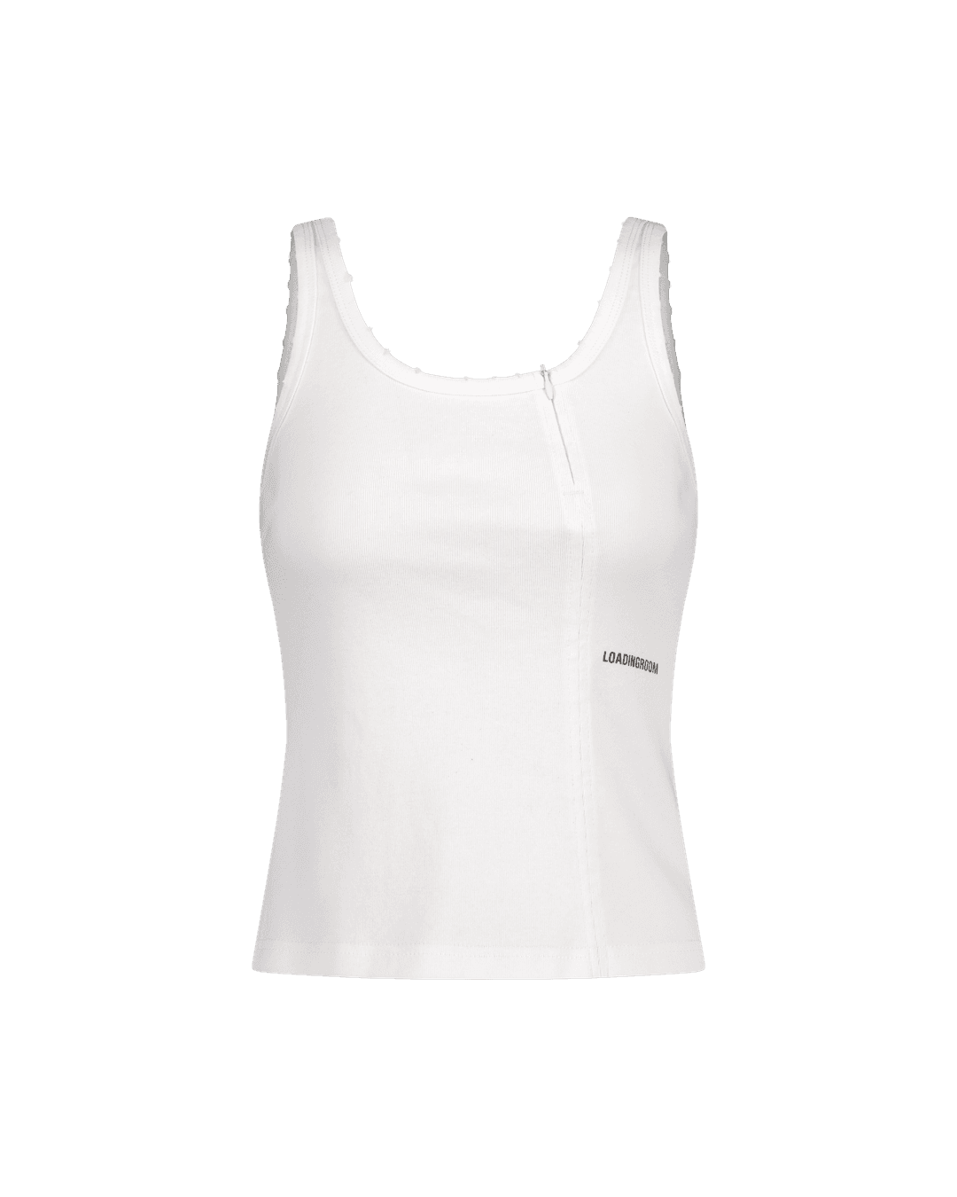 ZIP TANK TOP - 0 / WHITE