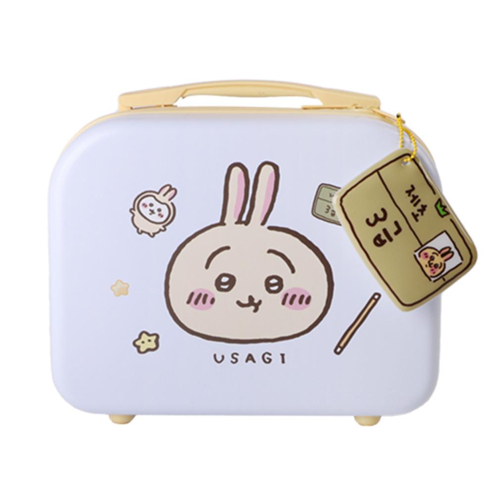 먼작귀 우사기 토끼 레디백 네임택 세트 미니 캐리어 캐릭터 여행 가방 굿즈