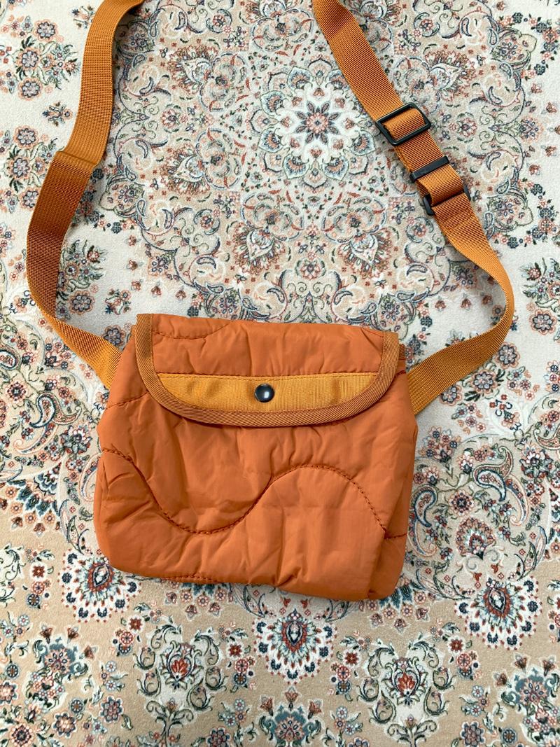 Quilting padding crossbag ( 3 color )