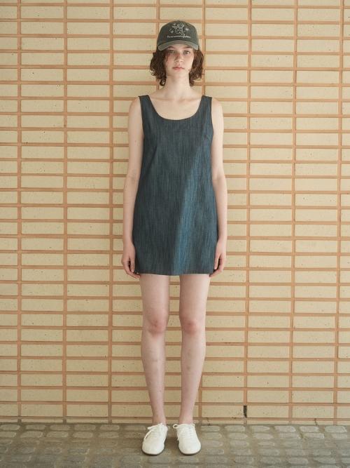 90'S MINIDRESS, NAVY