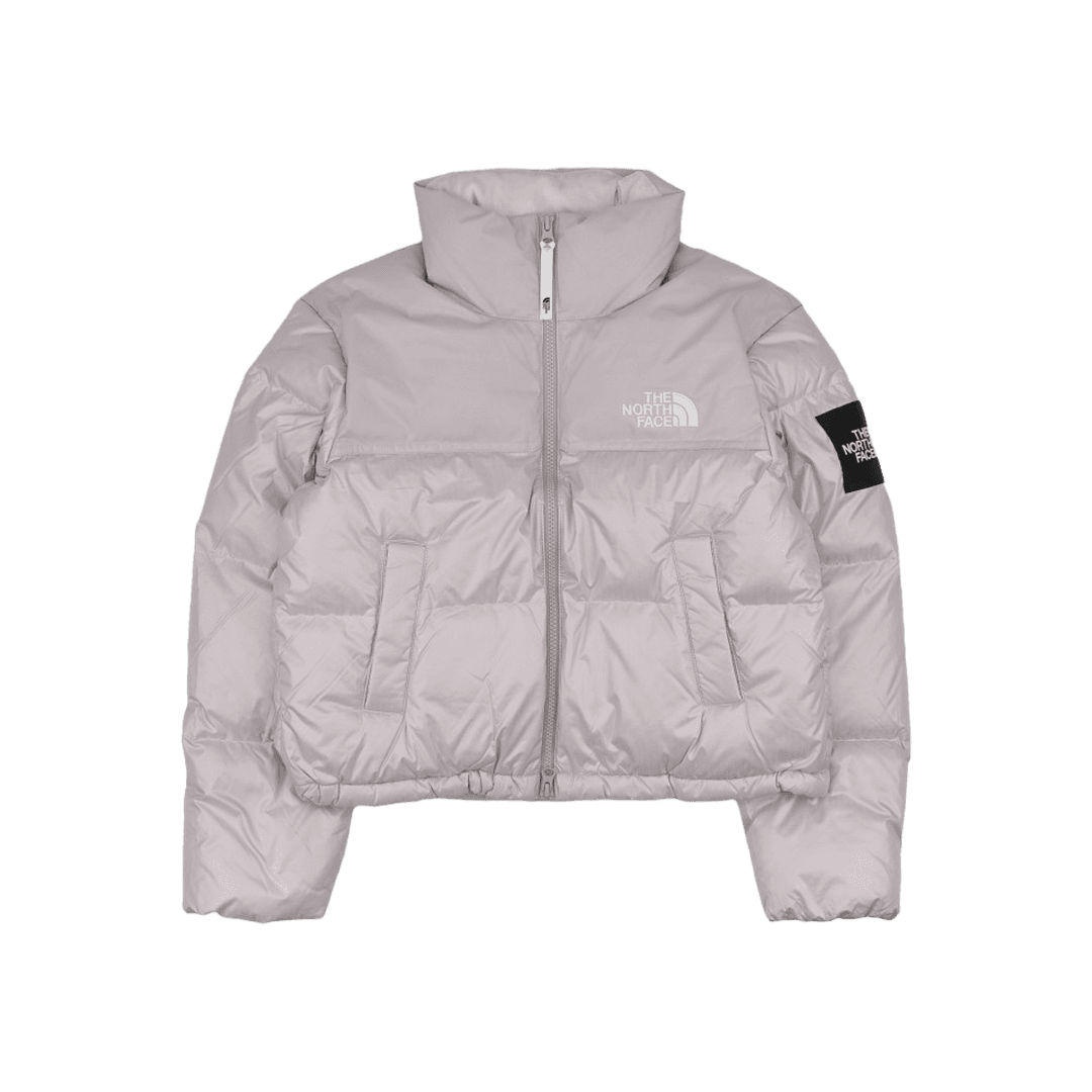 (W) The North Face White Label Novelty Nuptse Down Jacket Cream Beige