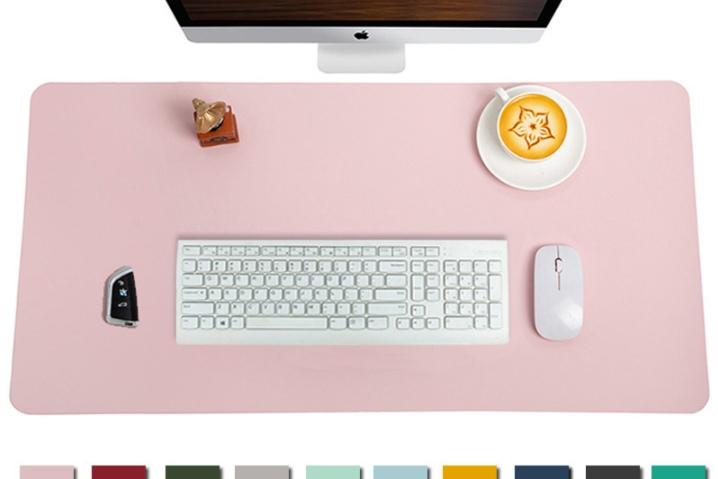 가죽 키보드 장패드 받침대 마우스 패드 노트북 깔판 방수 긴 커버 데스크 미니 매트 책상