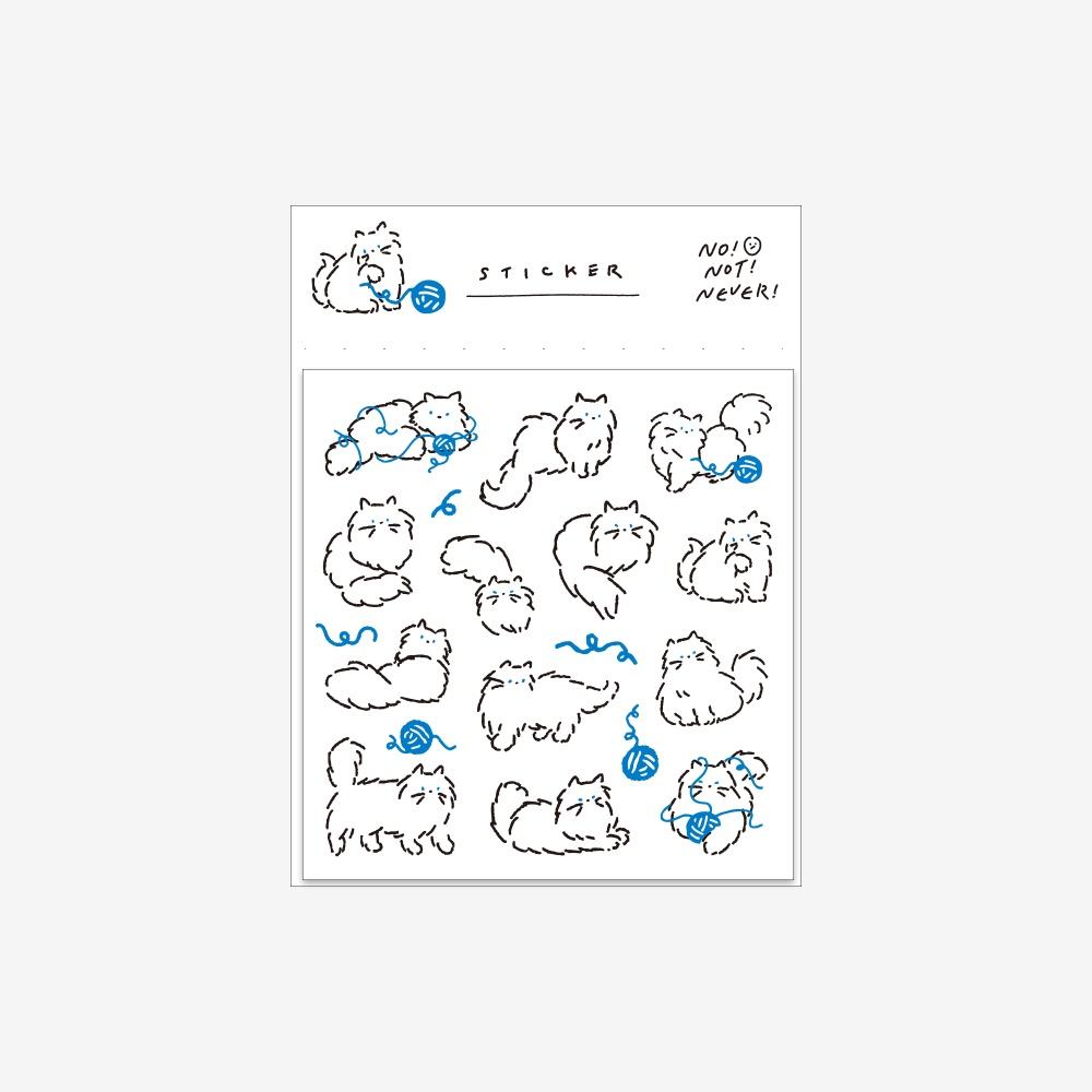 [ 씰스티커 ] 크림캣