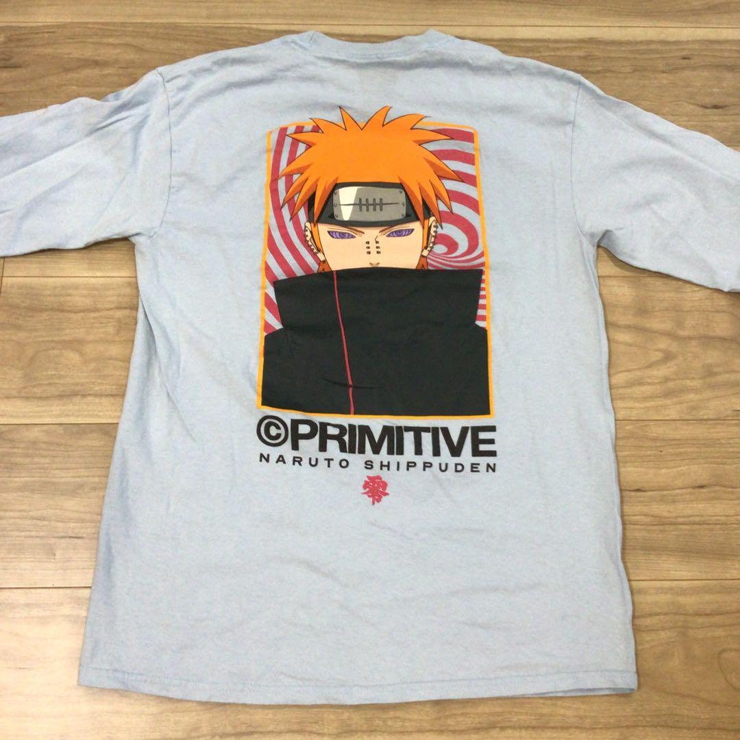 アニメTシャツ　NARUTO ナルト疾風伝　暁 ペイン　長袖Tシャツ　Mサイズ