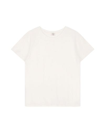 CREW NECK TEE - WHITE