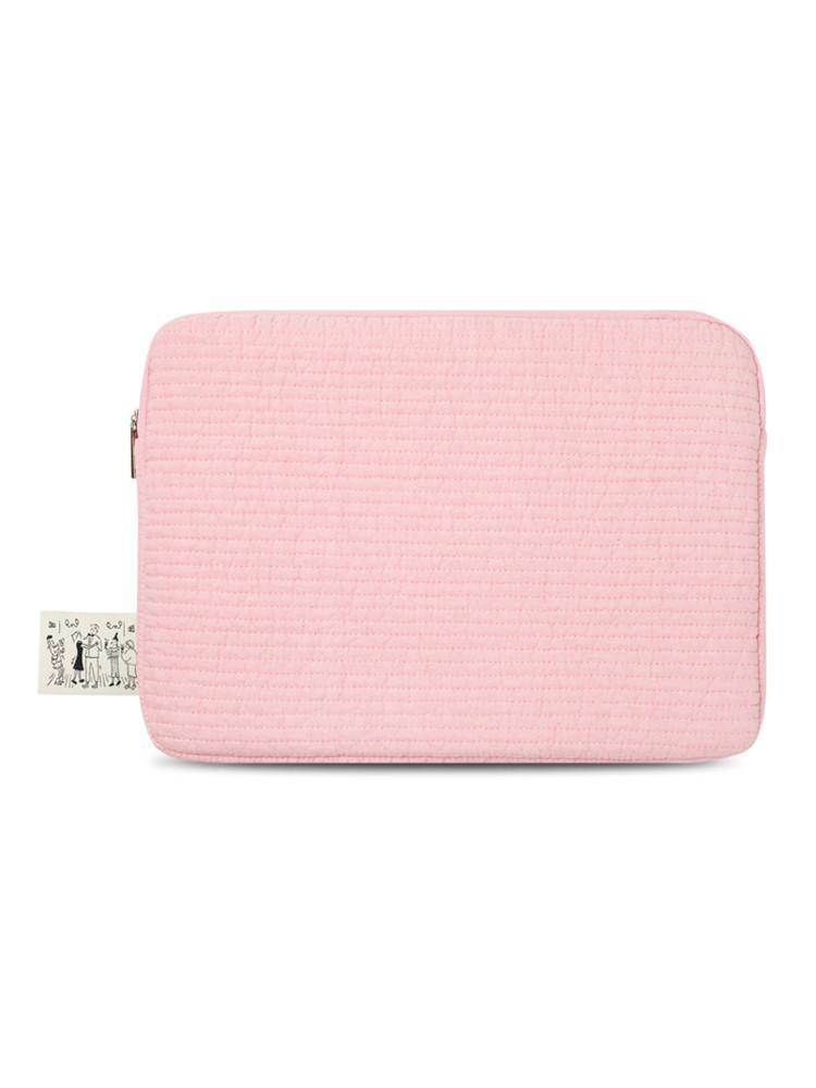 QUILTED 노트북파우치 13인치~ 핑크