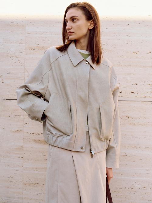 Marvel Faux Leather Blouson Jumper SL5SJ147-L4