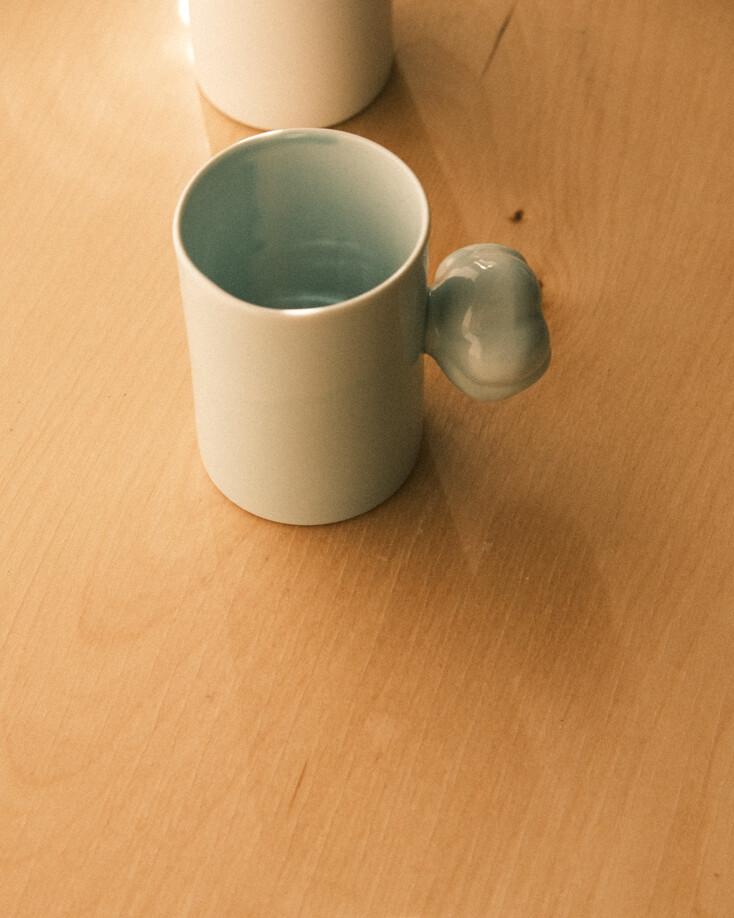 Cotton Wool Cup 03 (Glossy Jade)