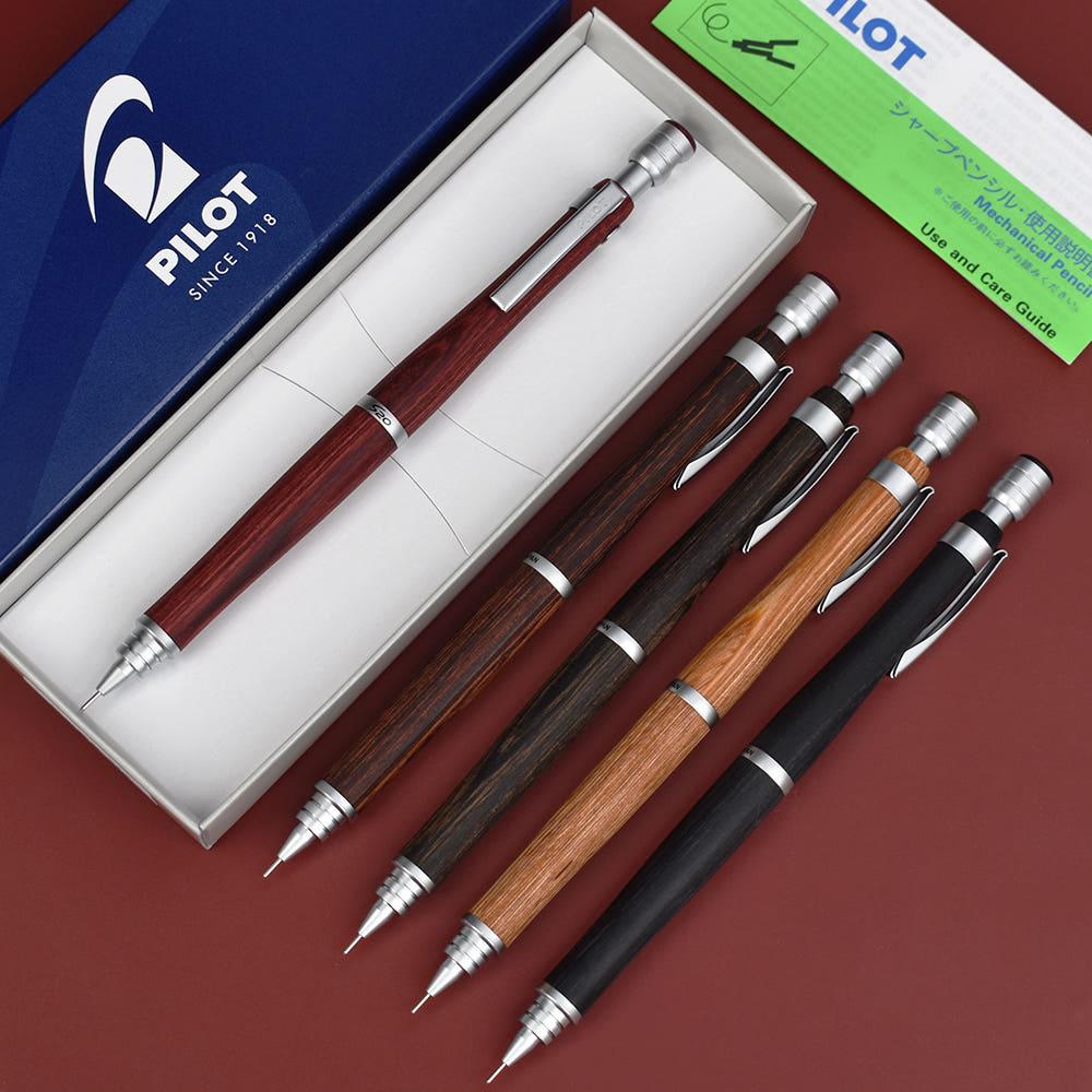 파이롯트 샤프 S20 우드 나무 고급 제도 선물 일본 [무료각인 선물포장] 