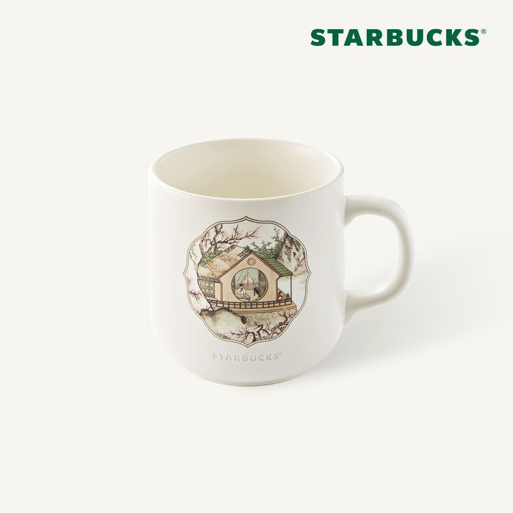 [스타벅스] [단독] 이한철-매화에 둘러싸인 서옥 머그 355ml