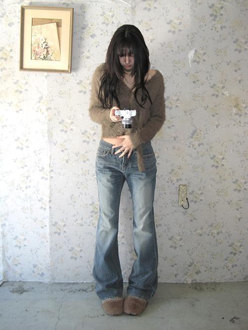 low washed denim, 2color