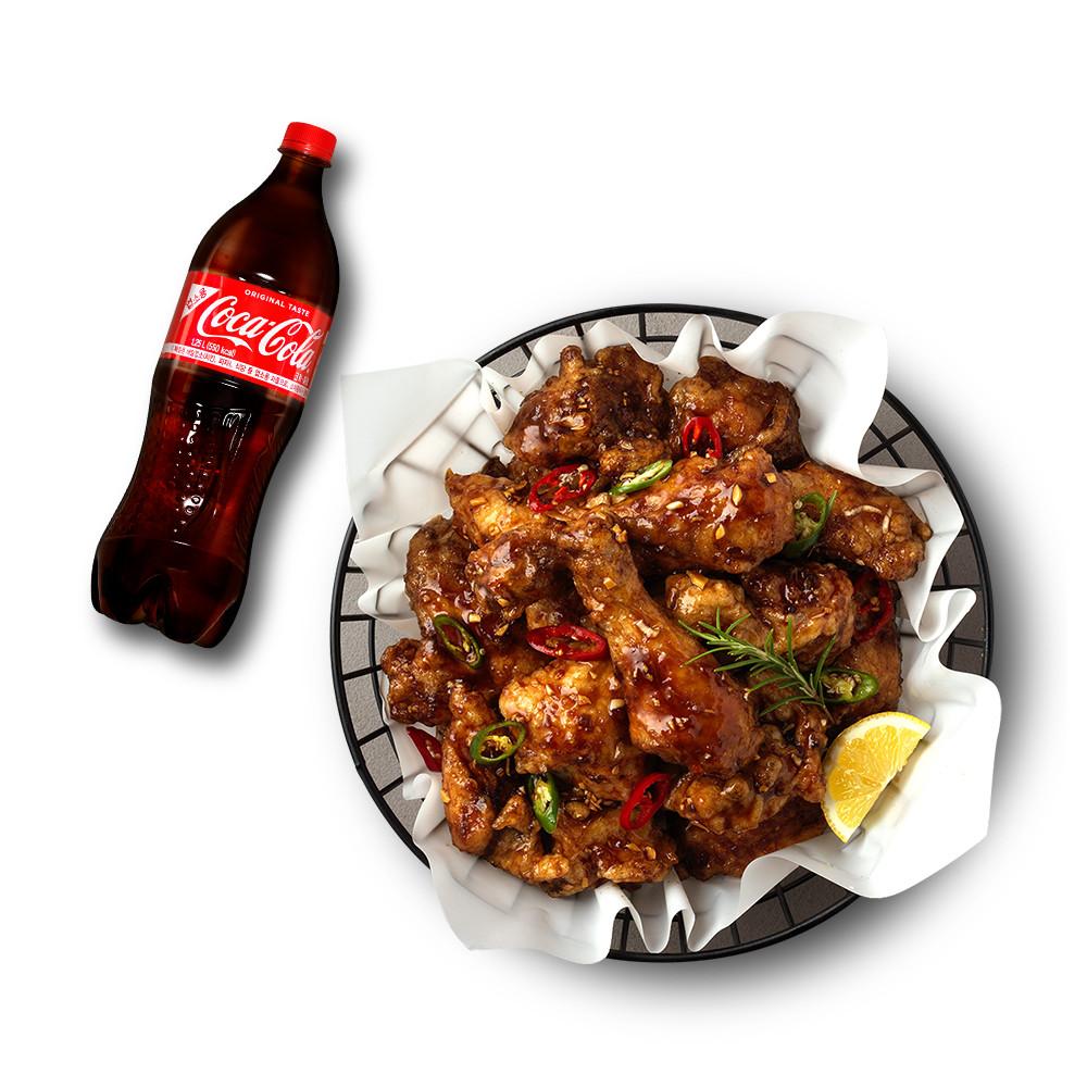 BHC 맛초킹(한마리)+콜라1.25L 기프티콘