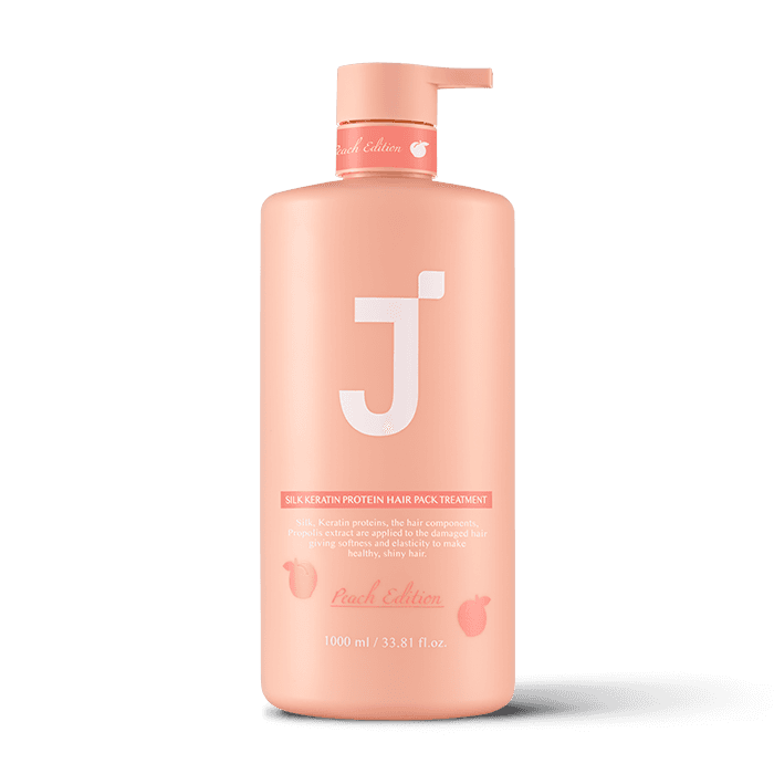 실크 케라틴 단백질 헤어팩 트리트먼트 피치 에디션 1000ml