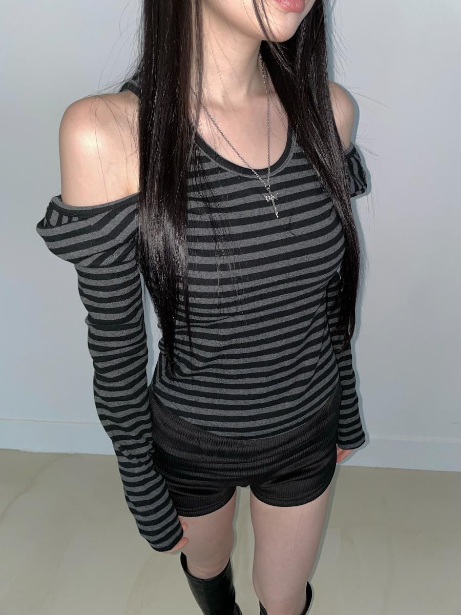 striped off t-shirts)3 color)