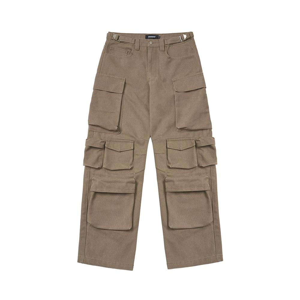 Ten pocket cargo pants_Brown