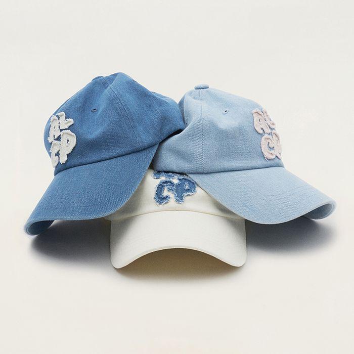 ALCP Applique Washed Ball Cap_3 Colors