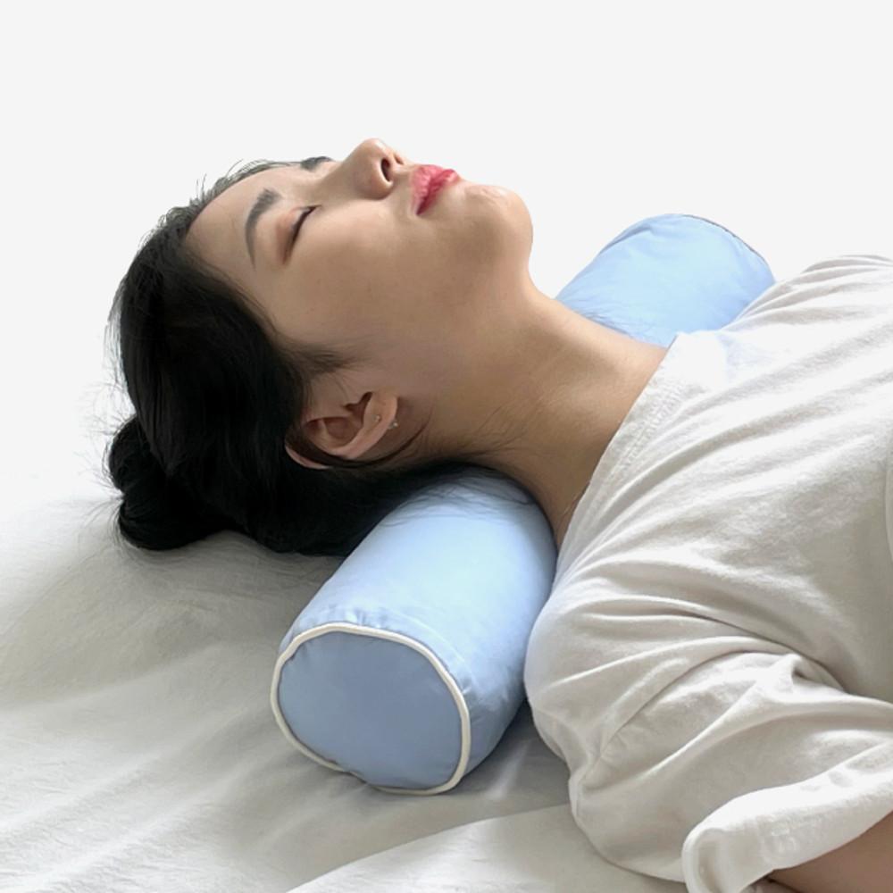 집콕 메밀 경추목베개 거북목 일자목 목디스크 수건 코골이 예방
