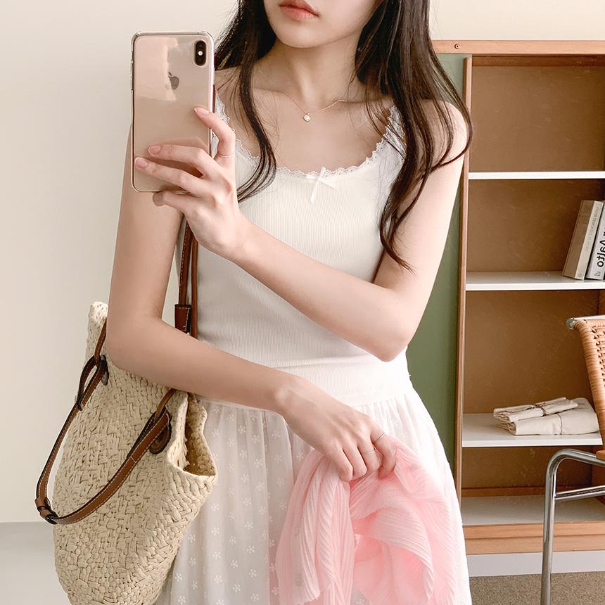 그레이스뮤즈 [무료배송][5천장판매]메로우 여름 레이스 리본 캡나시