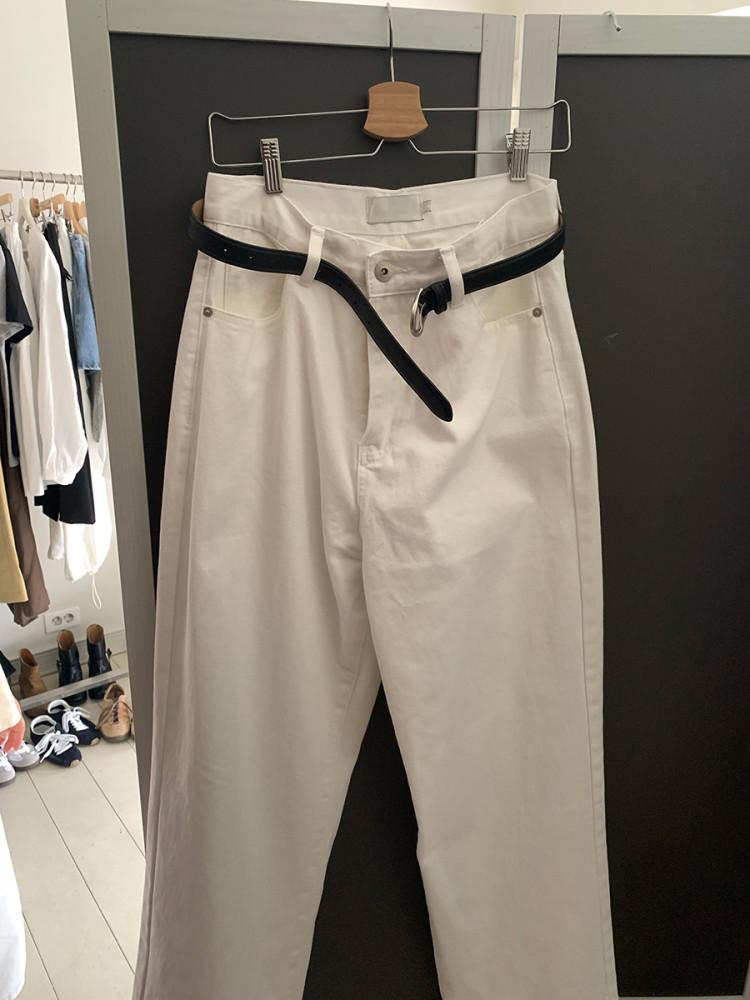 리치 화이트 데님 팬츠 3color (S,M,L) 컬러추가