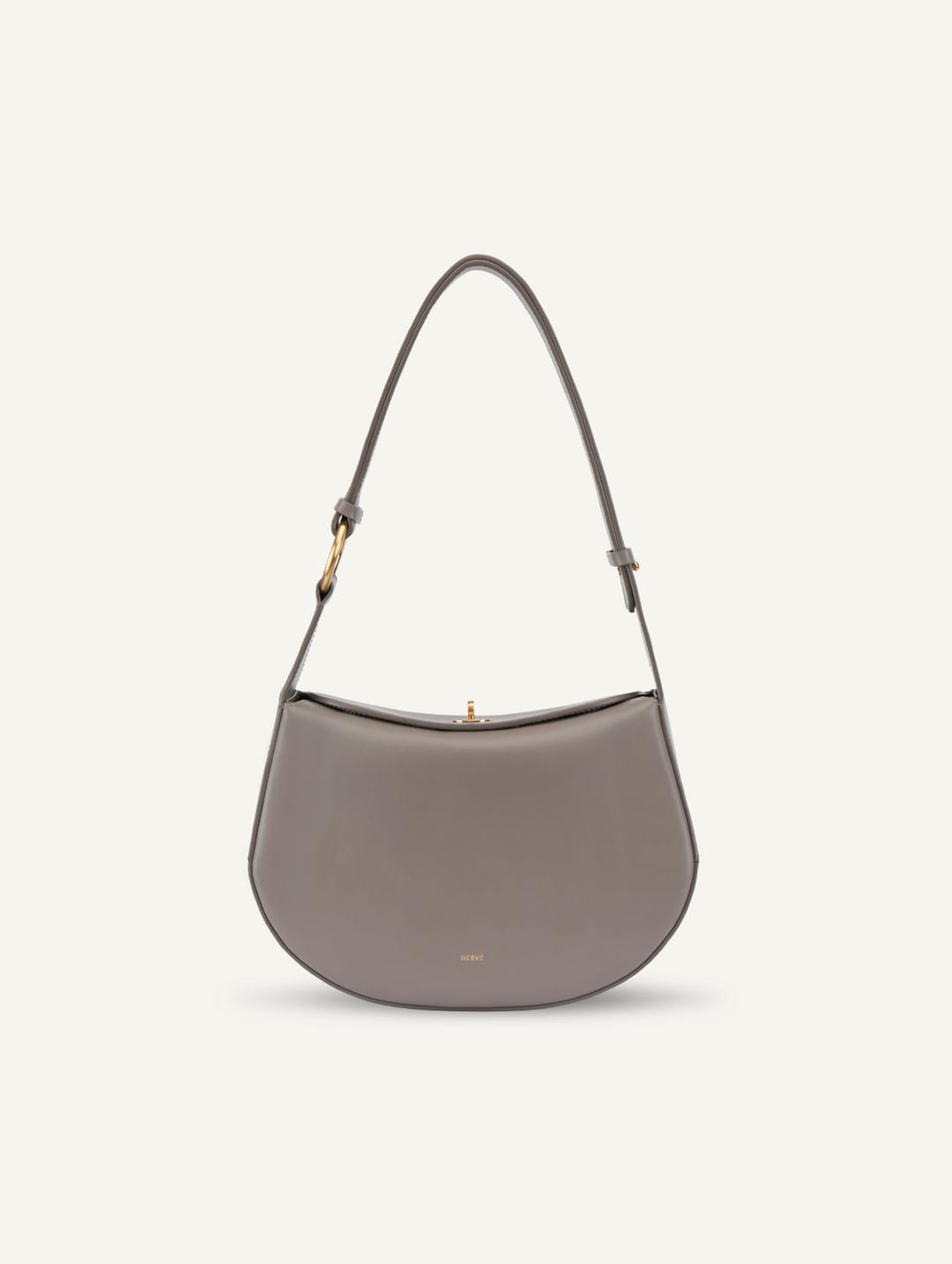 Soft Hobo Bag Grigio