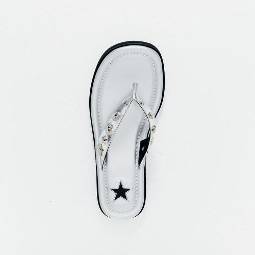 starry flip flops