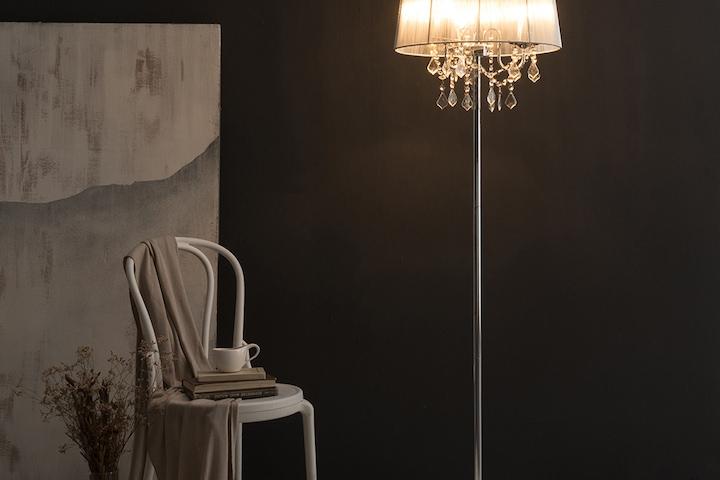 클로에 크리스탈 장스탠드 조명 (마스크 50매 증정)