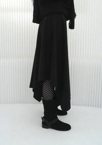 에프터먼데이 unbalance strap full skirt (2c)