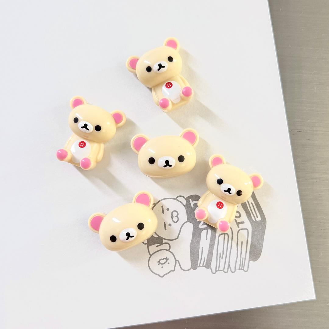 [Rilakkuma] 코리락쿠마 고전 미니 마그넷 5pcs 새상품