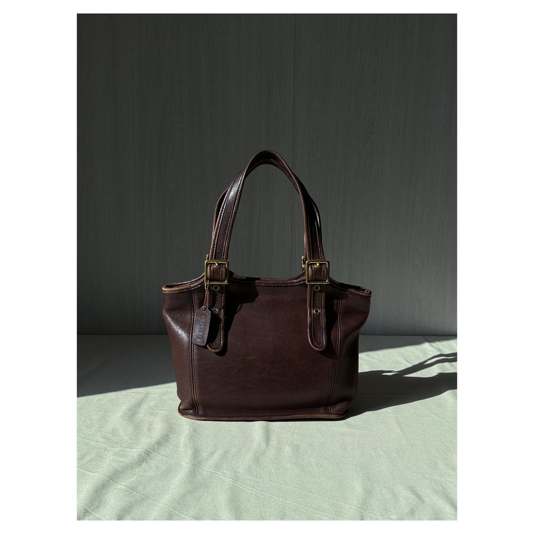 old COACH - Strap Small Shopper (Vintage Mahogany) 9086