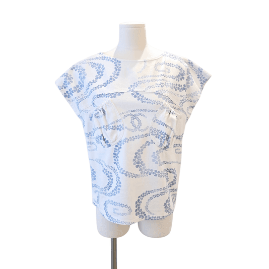 샤넬 2025년 코코비치 데님 반팔 탑(P78573)