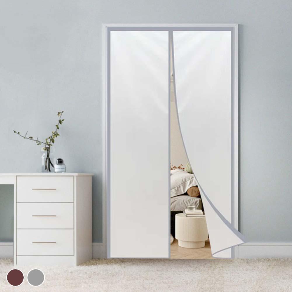 벨크로 자석 방풍비닐 커튼