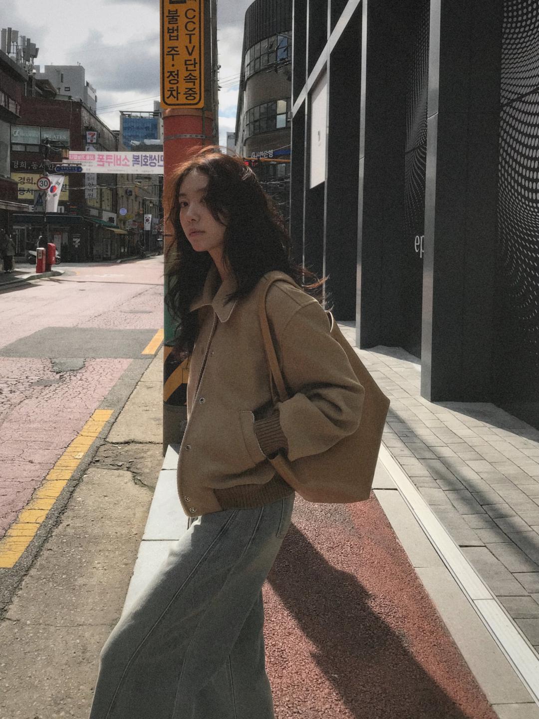 PREFRITT : Bread wool Blouson jacket