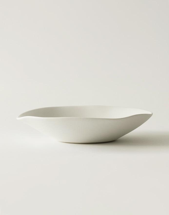 HIN｜Low Bowl · Stone White