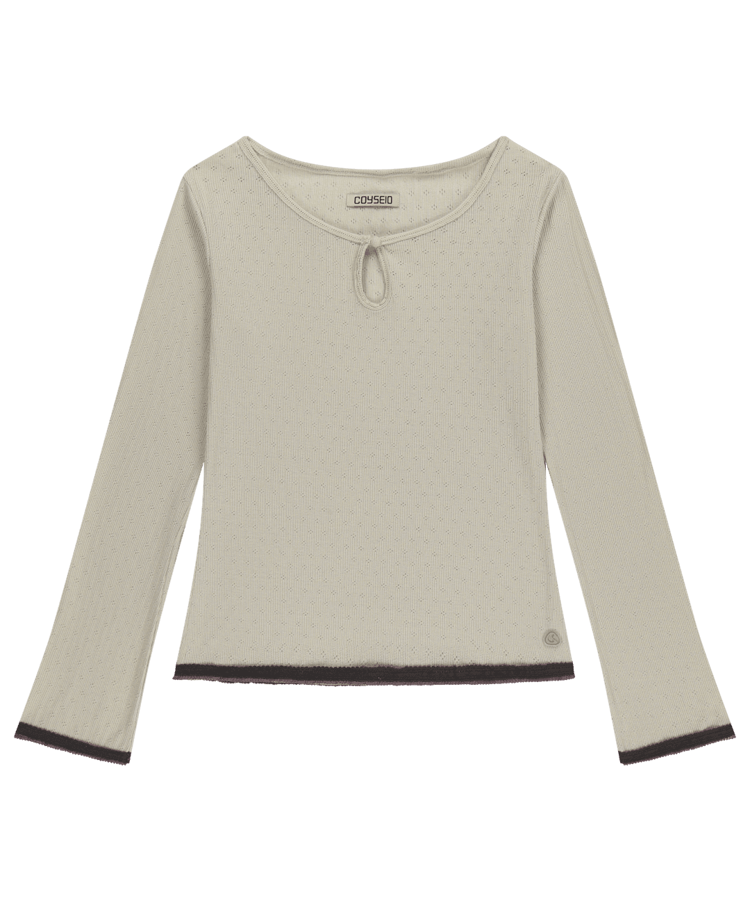 EYELET LACE LONGSLEEVES IVORY