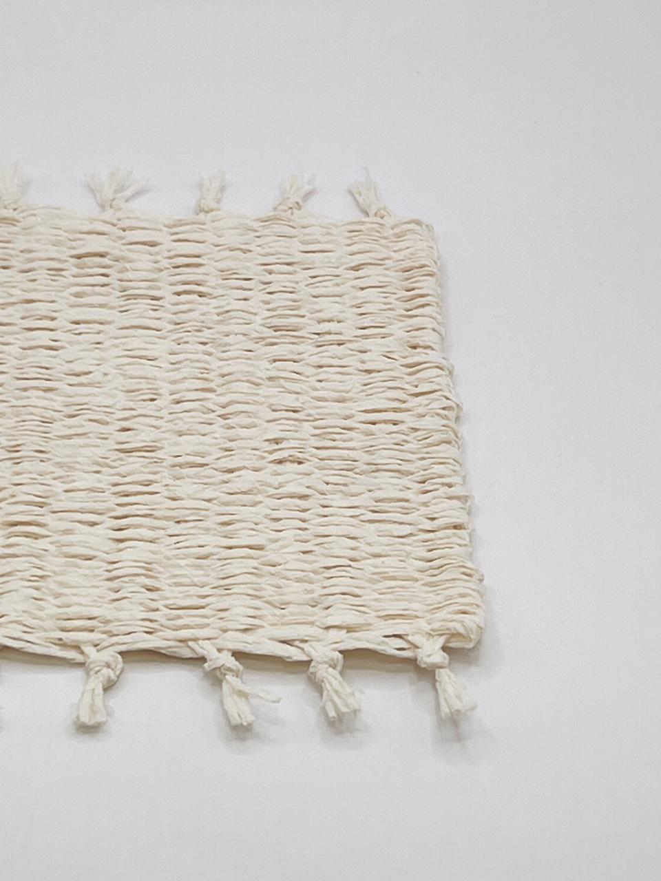 컵받침 위빙티코스터 컵받침대 홈카페 소품 패브릭 오브제 잔의 쉼터 나이트 크루징 19