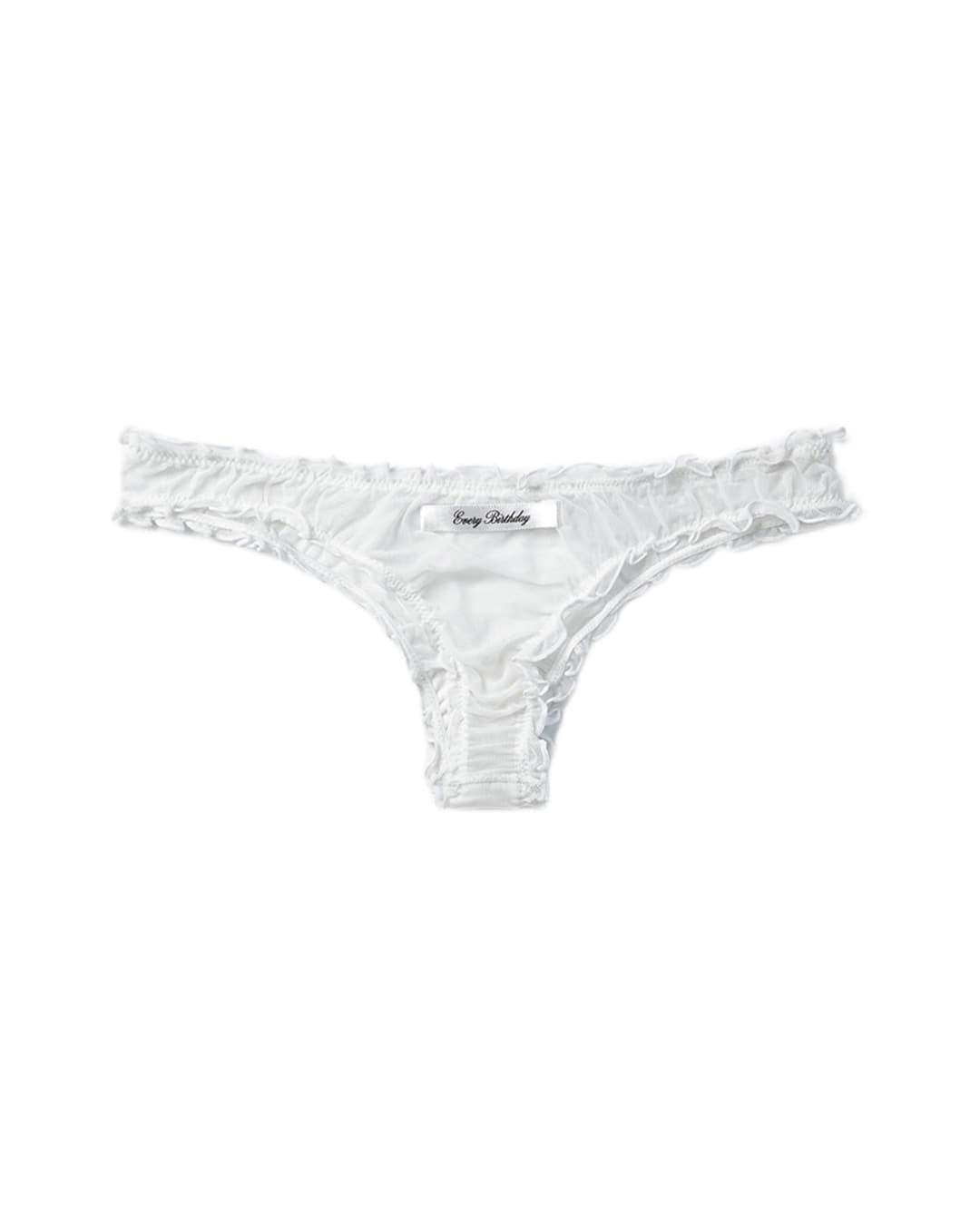 Angelic Lace Briefs White