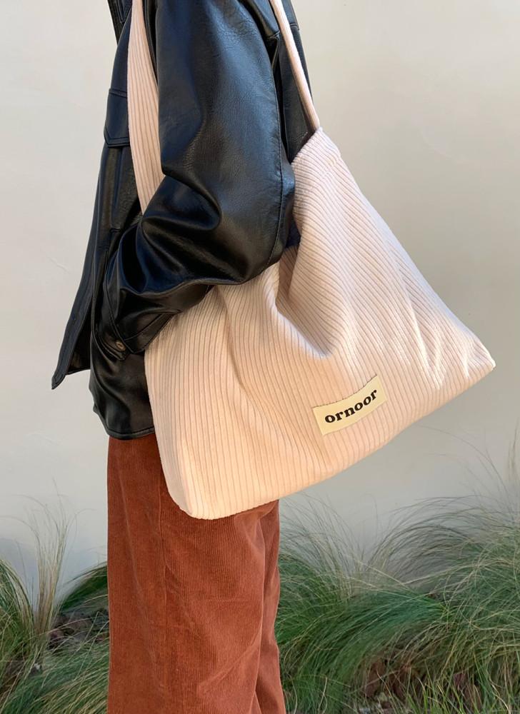 [ornoor] 오르누르 코듀로이 숄더백