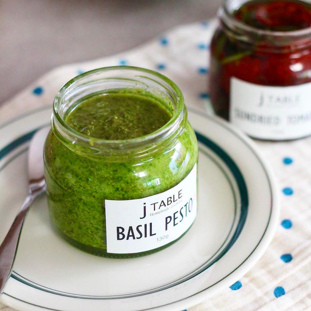 [제이테이블] 수제 바질페스토 130g