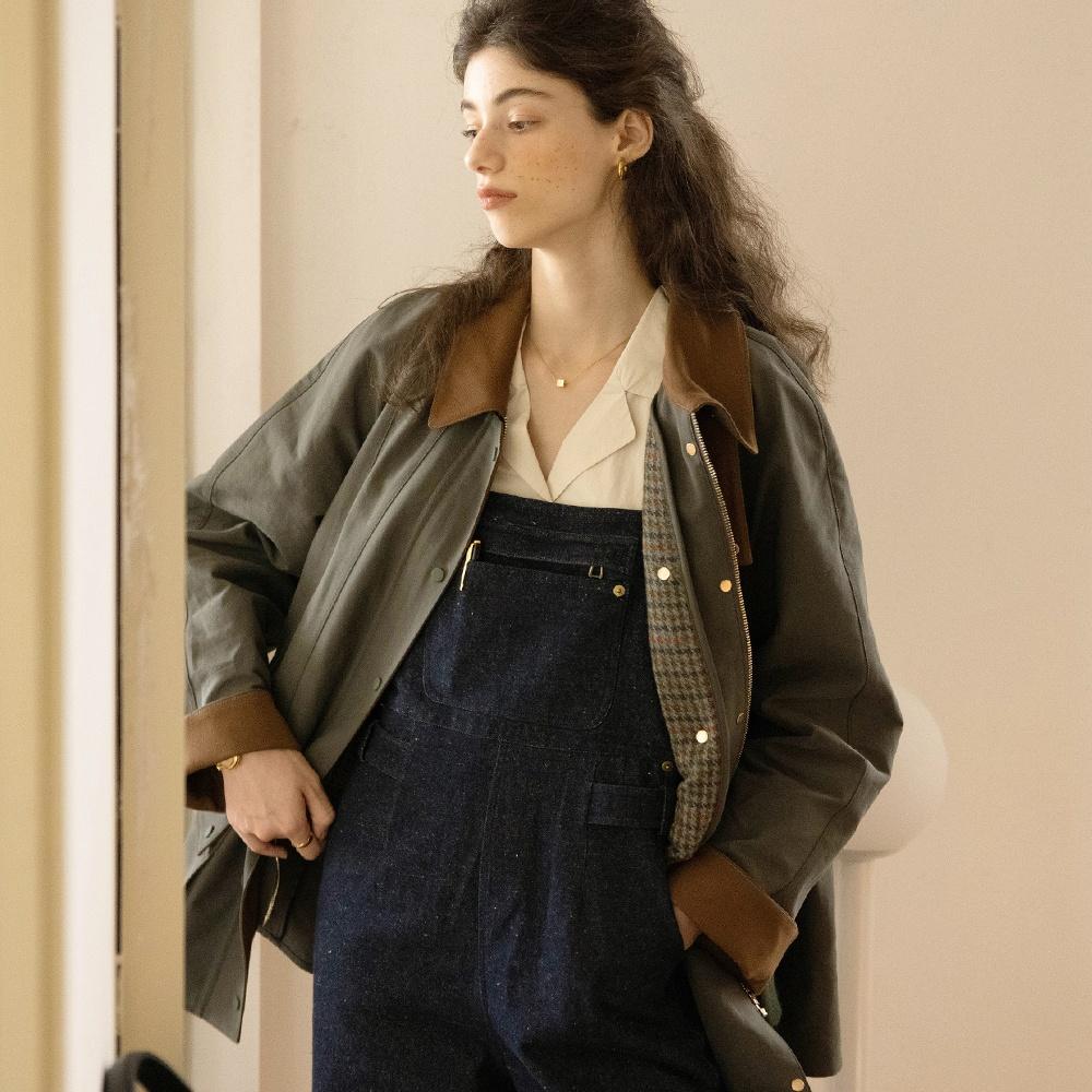 KARIDA detachable 3M Thinsulate vest jacket_khaki grey