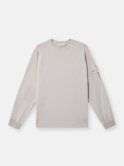 6100011 COTTON STRETCH FLEECE_STONE ISLAND GHOST