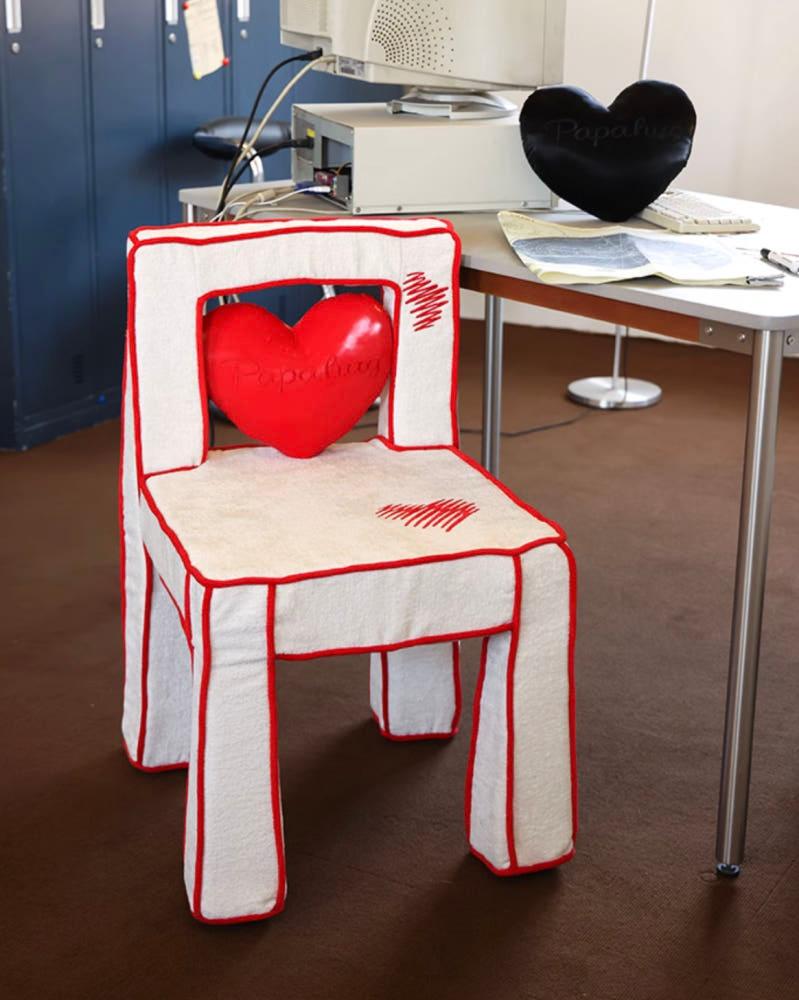 지미하우스 라인 인테리어 의자 패브릭 체어 모던 가구 감성