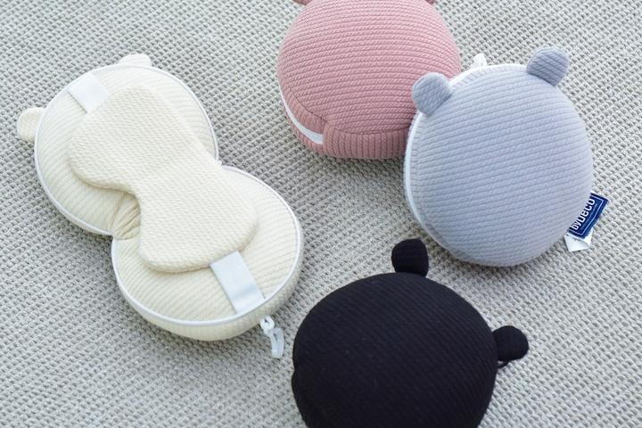 미니 베어 수면안대 쿠션