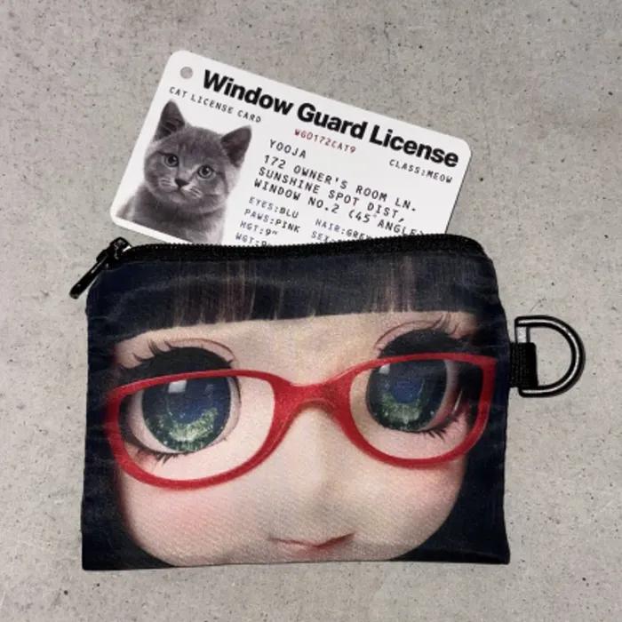 CAT GIRL CARD WALLET
