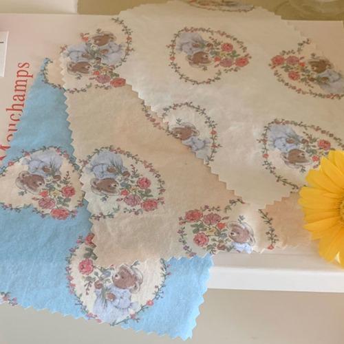 60수 워싱원단 곰돌이 3color A5