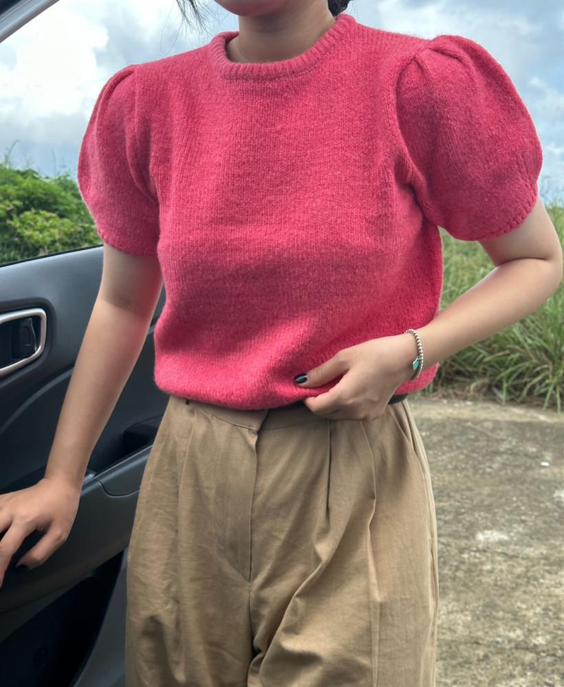 밸리 하프 니트 (4color)