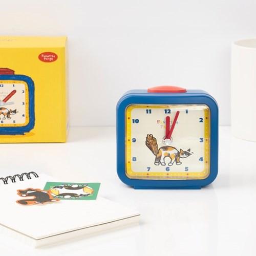 탁상시계_고양이